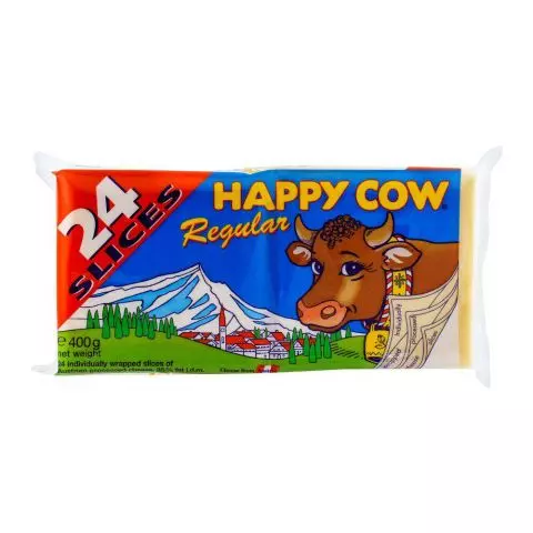 Happy Cow Slice Regular 24's, 400g