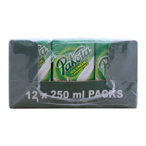 Pakola Flavored Milk Strawberry, 250ml x 12