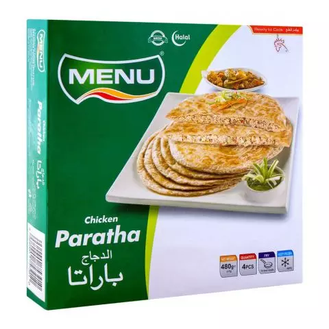 Menu Chicken Paratha, 4's