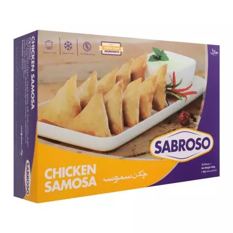 Sabroso Chicken Samosa, 500g