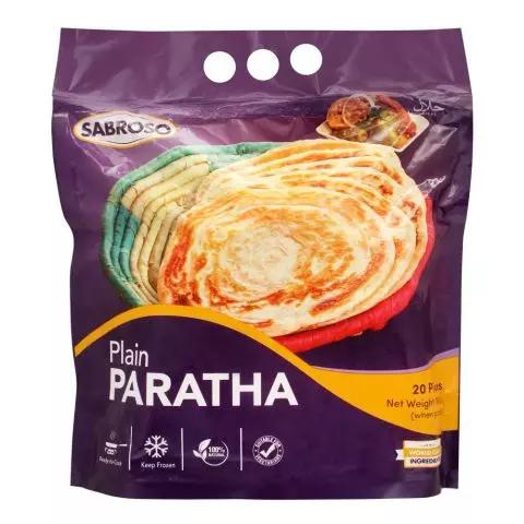 Sabroso Whole Wheat Paratha, 30's