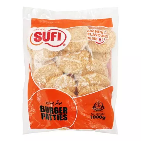 Sufi Burger Patties P/B,1KG