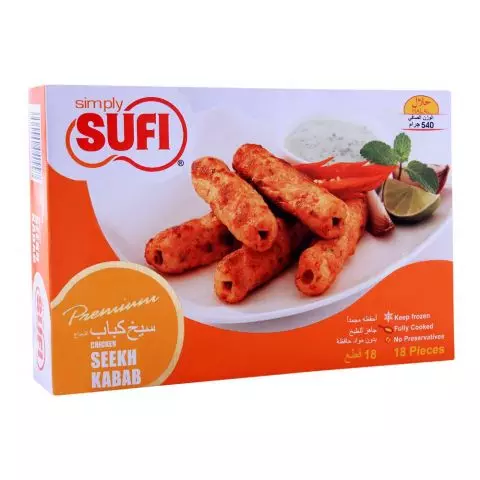 Sufi Chicken Seekh Kabab, 540g