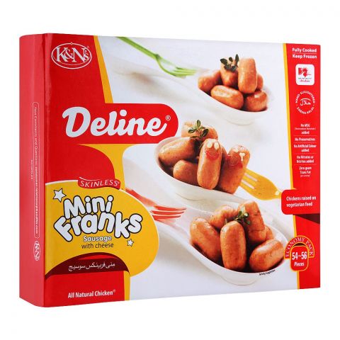 K&N's Mini Franks Sausage Cheese, 54-56's