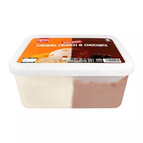 Walls Bucket 2in1 Choc Caramel, 1.4LTR