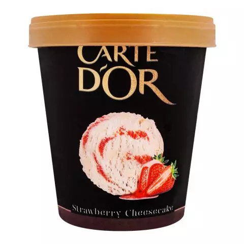 Walls Carte Dor Strawberry Chesscake, 800ml