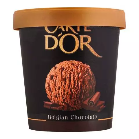 Walls Carte Dor Belgian Chocolate, 800ml