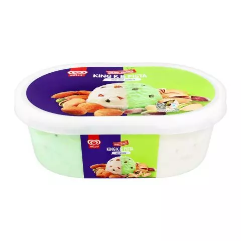 Walls King Kulfa & Pista Tub, 800ml