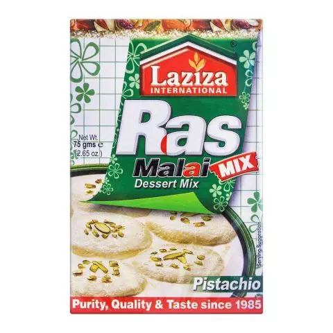 Laziza Ras Malai Pistachio, 75g