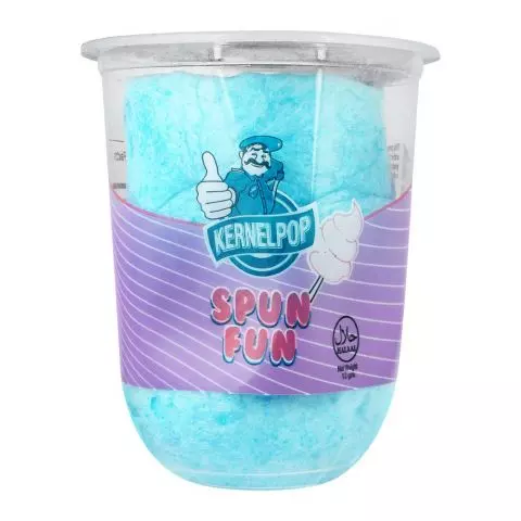 Kernel Pop Spun Fun Blue Rasberry, 12g