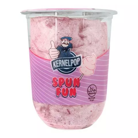 Kernel Pop Spun Fun Blue Rasberry, 12g