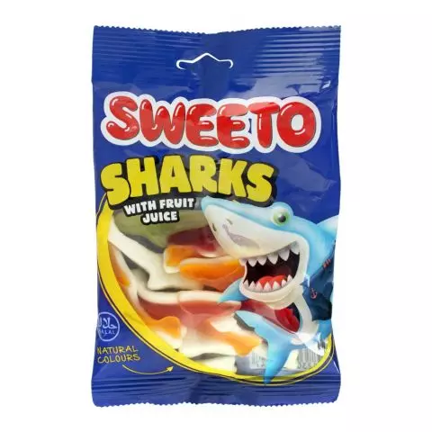 Sweeto Shark With Fruit Jelly, 80g