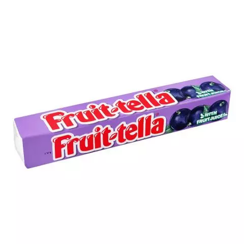 Fruittella With Juice Blackcurrant Gum, 24's