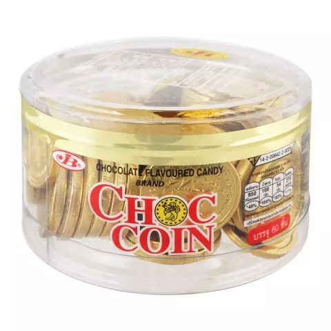 Gold Coins Chocolate Jar, 150g