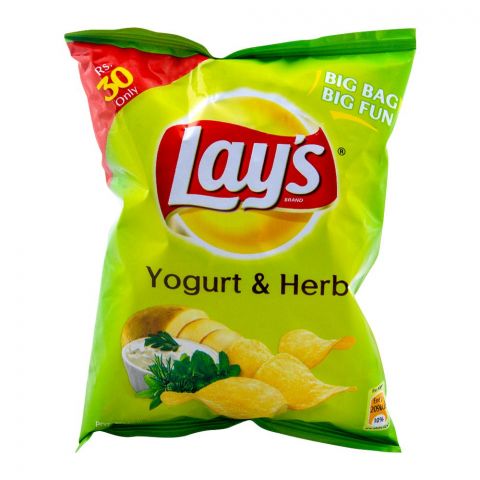 Lays Yogurt & Herb Chips, 58g