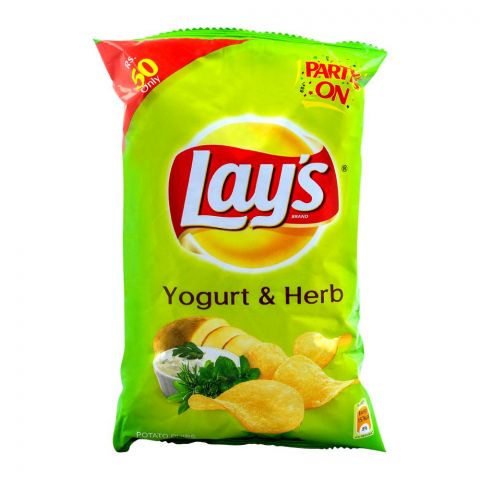 Lays Yogurt & Herb Chips, 58g