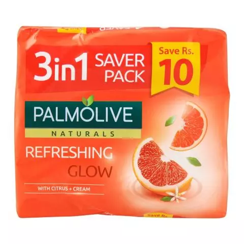 Palmolive Naturals Refreshing Glow/C, 3x100g