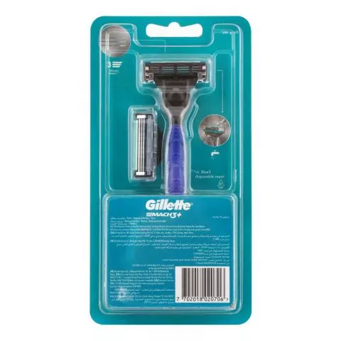 Gillette Mach III Plus 2up Razor,