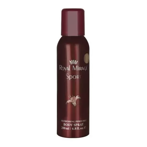 Royal Mirage Sport Body Spray, 200ml