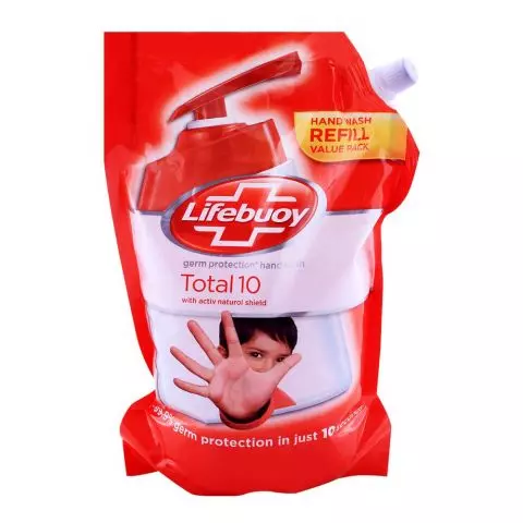 Lifebuoy H/W Total10 Pouch, 1LTR