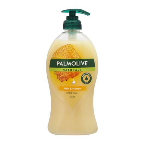 Palmolive Naturals H/W Milk & Honey P, 450ml