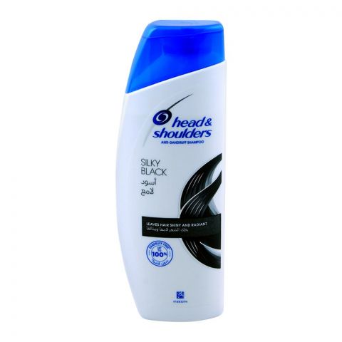 Head & Shoulder Shamp Silky Black, 400ml