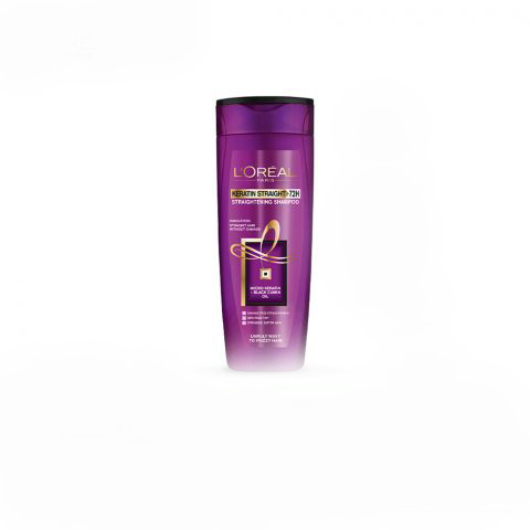 Loreal Paris Keratin Straight 72H Shampoo, 175ml