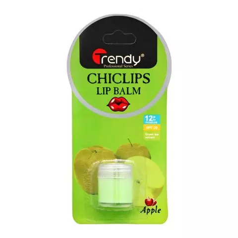 Trendy Chiclips Lip Balm Bluerry,