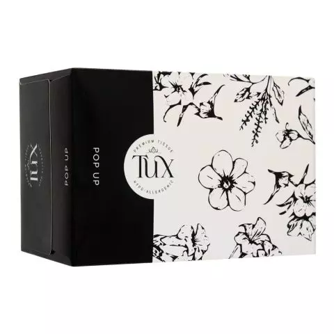 Tux Facial Pop Up Tissue, 150x2ply