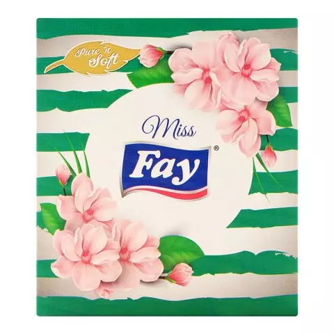 Fay Facial Miss Tissues, 100x2ply