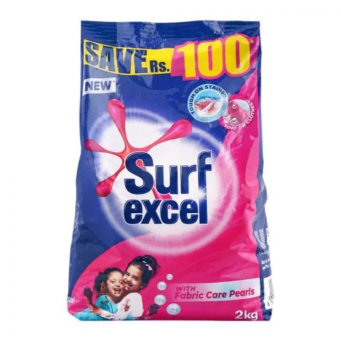 Surf Excel Detergent Powder, 2KG