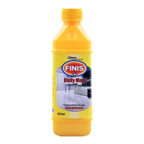 Finis Daily Mop White Phenyle, 425ml