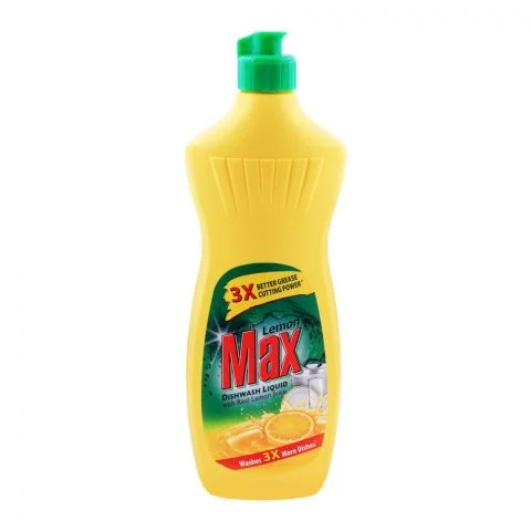 Max Dishwash Liquid Bottle, 475ml