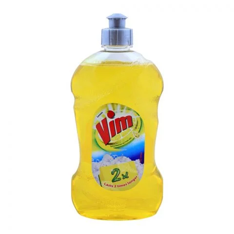 Vim Dishwash Liquid Lemon Bottle, 500ml