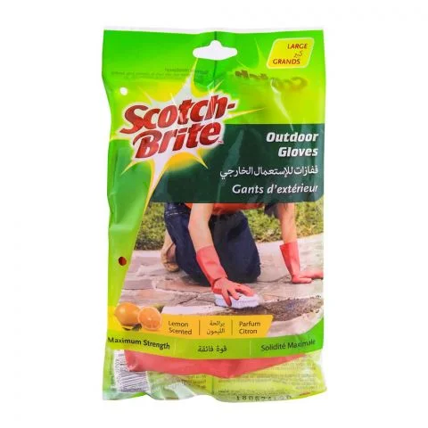 3M Scotch Brite Kitchen Hand Gloves, Large