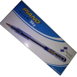 MS Dollar Clipper Ball Pen Blue, 10's