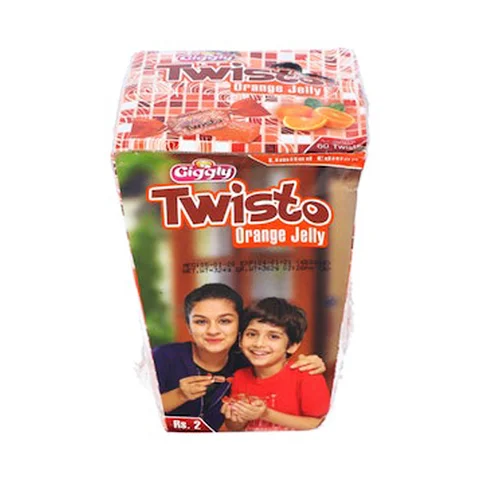 Giggle Twisto Orange Jelly,