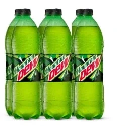 Mountain Dew Soft Drink Bottle, 1.5LTR x6