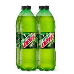 Mountain Dew Soft Drink Bottle, 2.25LTR x4