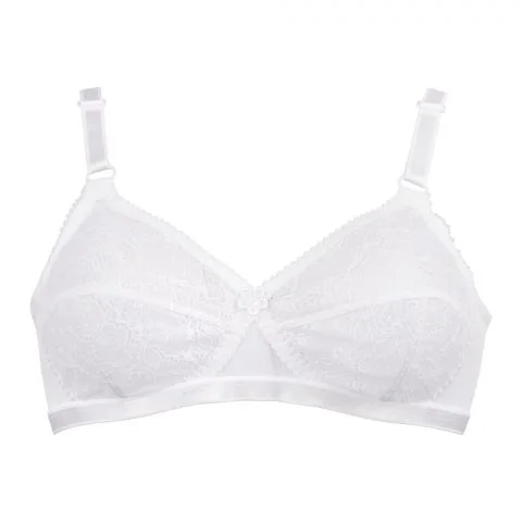 Be Belle X Over B Bra, White