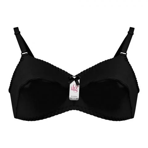 IFG Amoreena Cotton B Bra, Black