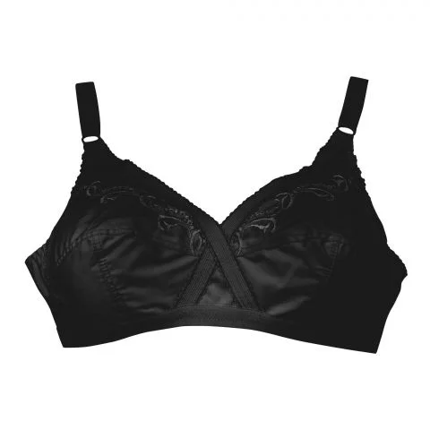 IFG X-Over Cotton B Bra, Black