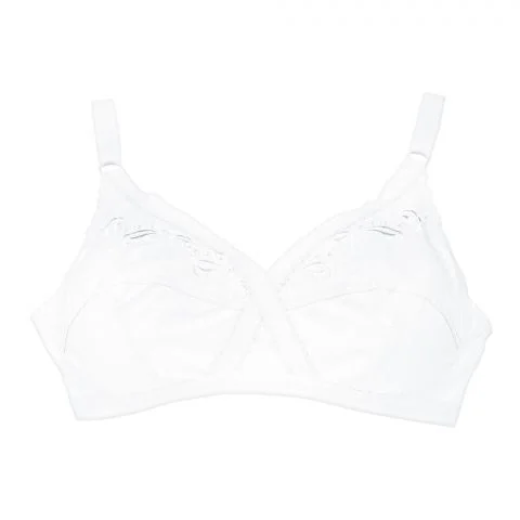 IFG X-Over Cotton B Bra, White