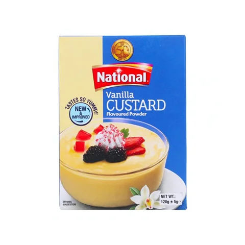 National Strawberry Custard Powder, 120g