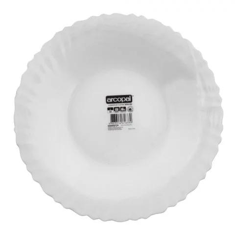 Arcopal Soup Plate Round White, 1's