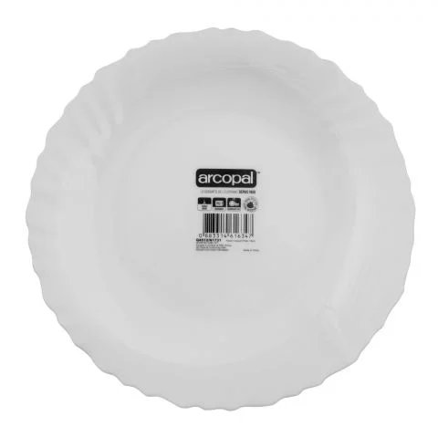 Arcopal Soup Plate Round White, 1's