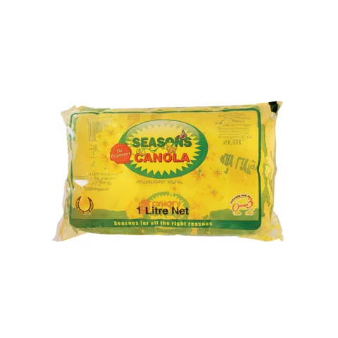 Seasons Canola Oil Pouch, 1LTR