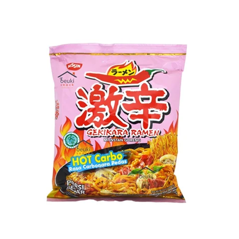 Nissin Noodles Hot Carbo, 120g