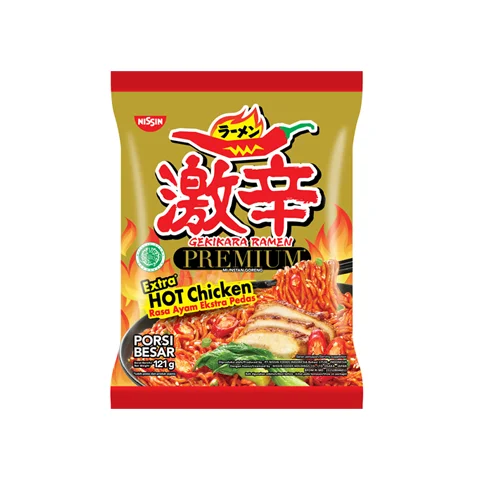 Nissin Noodles Premium E/H Chicken, 121g