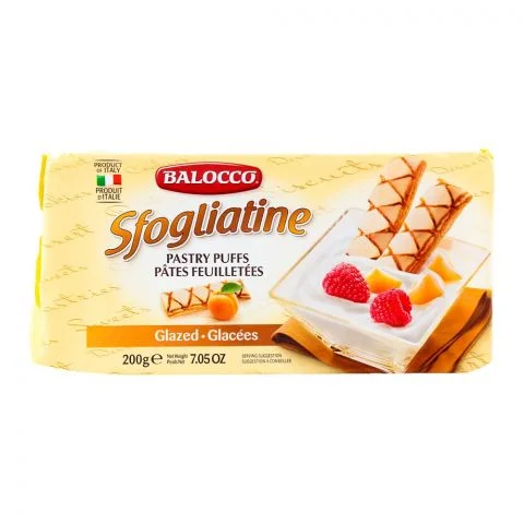 Balocco Sfogliatine Pastry Puffs, 200g